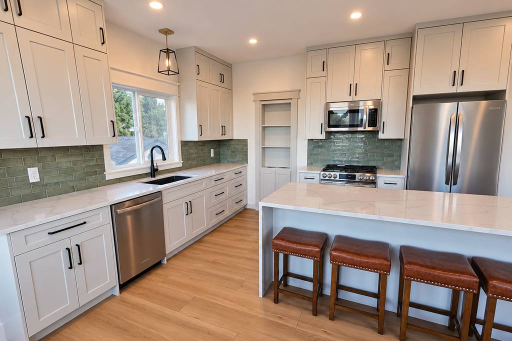 Kitchen renovation - after - cabinetry