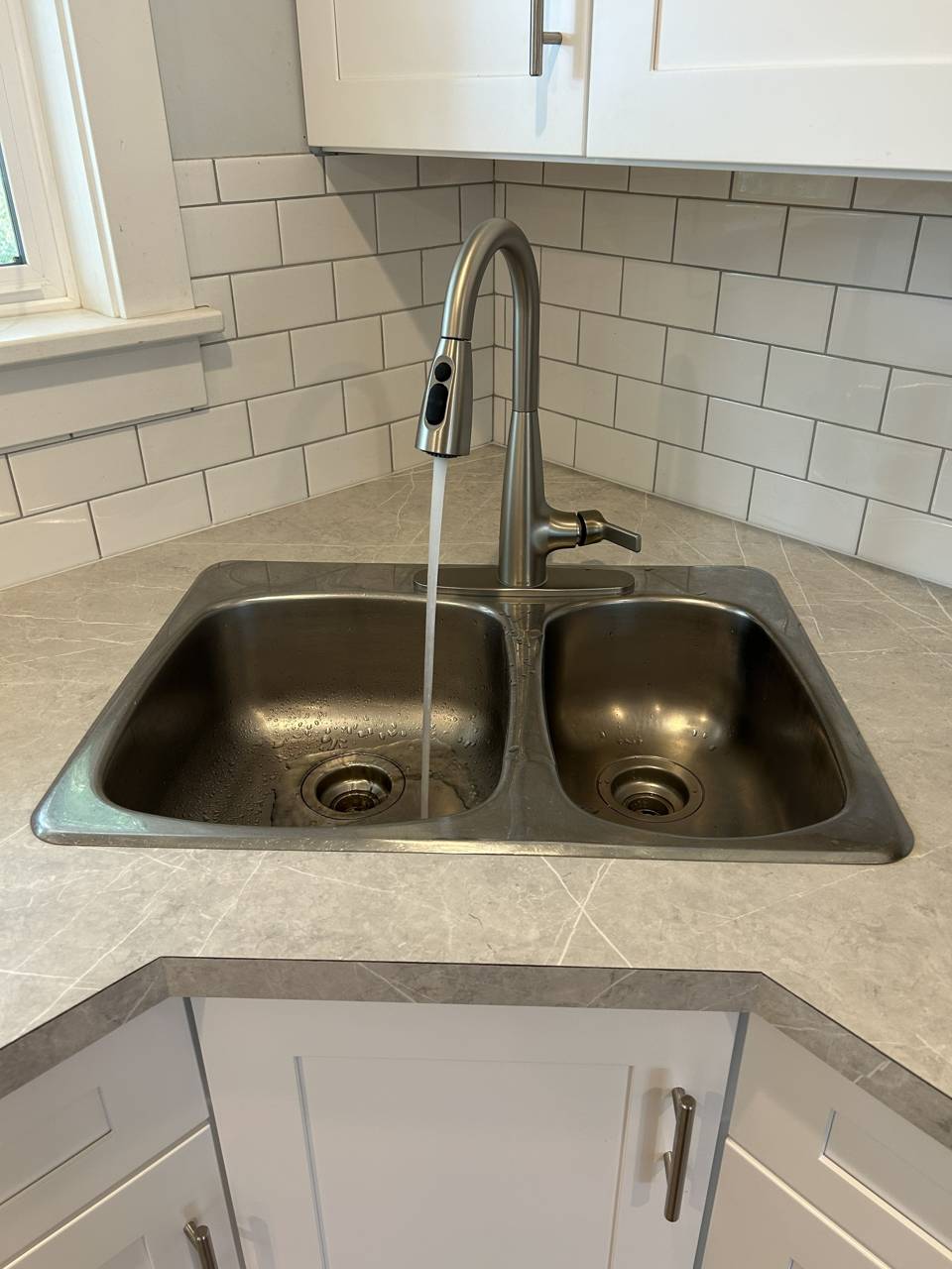 Kitchen renovation - after - sink detail