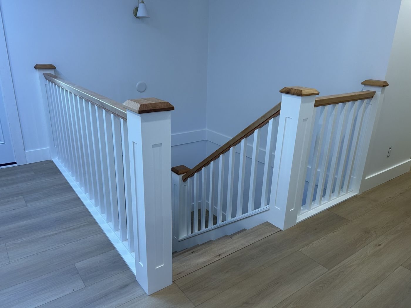 Interior stairwell - finishing in progress